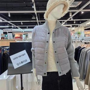 밀스튜디오 DP02 소매목선니트경랑패딩점퍼 LRAPDS107