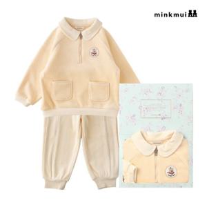 [밍크뮤]YE 베베골벨로아스웨트셔츠.팬츠SET 35C1533405.41004 35C15-334-05 출산