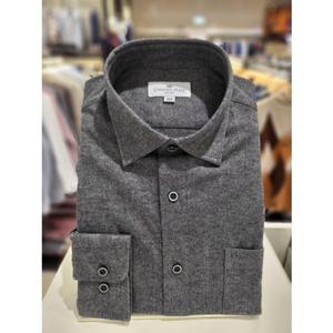 [카운테스마라] 일반핏 솔리드 면100 기모긴팔남방 (CDCY4C2301G0)