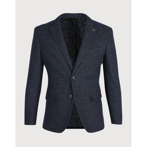 [트레몰로][TREMOLO] 울저지 네이비 퀼팅자켓._TRNFUXW9411