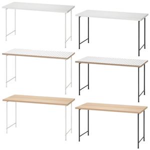 이케아 LAGKAPTEN 락캅텐 / SPAND 스펜드 책상 140x60cm