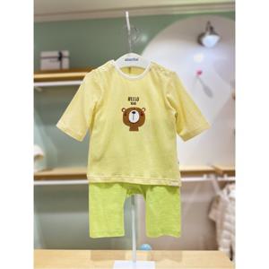 압소바HM (아기내복)호루 7부 내의세트(26년SS신상품) (6A1A103D1)