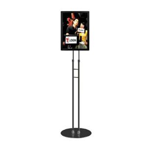 삼화 포스터스탠드 개폐식 SGFP-02BK A3 흑색 슬림폴. pop 광고판 칠판 검정보드판 인테리어검정보드