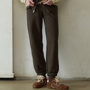 Lipbbam 더블소프트 플리스 에센셜 조거 팬츠 LPW011