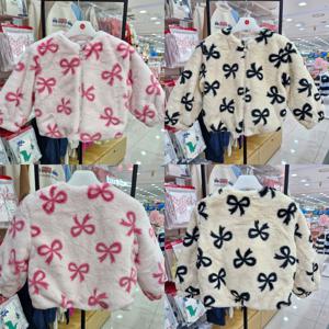 [래핑차일드]래핑차일드(모다진주) 리본몽글퍼리점퍼 85C2916171