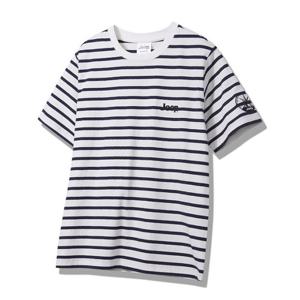 지프 클래식 보더 남녀공용 반팔티 JQ8TSU111NA