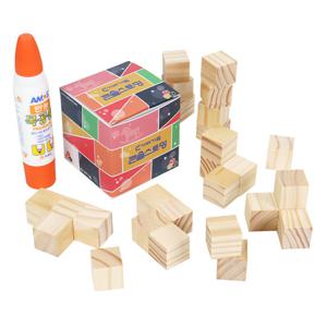 (가베가족)KS0145 가베가족 DIY원목 소마큐브 만들기