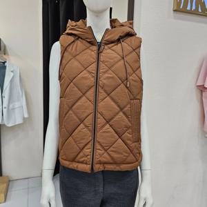 [앤클라인]패딩 후드 베스트 AX3H4VT0110