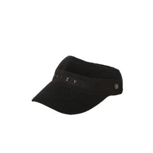 헤지스 골프 여성 25FW 블랙 여성 로고 포인트 울혼방 니트 선바이저 HWHE5F706BK