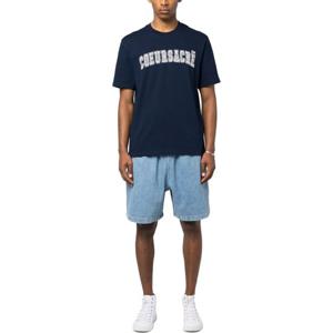 선물마켓 23SS 아미 남성 꾀흐 사크레 로고 반팔(네이비) HTS009 726 491