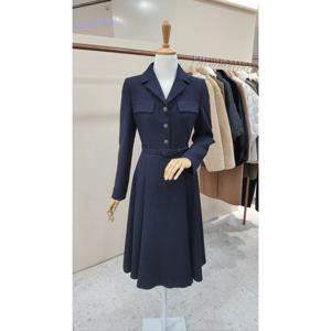 [케네스레이디]트위드 카라 원피스 EVOPPK9500