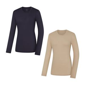 콜핑 여성 겨울 냉감원단 상의 내의 0024UK104W