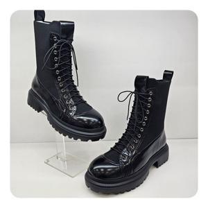 [탠디]미셸by탠디여성 4cm 캐주얼 청키굽 워커 WX25509-BK