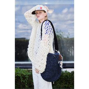 [쿠론] [론칭가 198,000원] 하루(Haru) 숄더 38 니트_RIBSX25645NAX