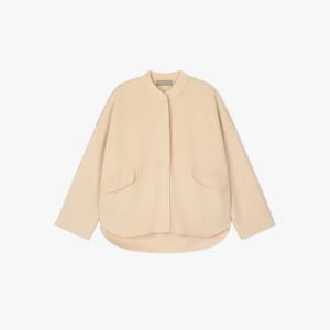 [아니베에프][아니베에프]가오리 울 하프 코트 A2BWJK600