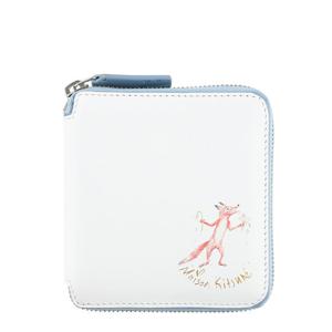 [메종키츠네] (JU05400LC0033 OFF WHITE) 남녀공용 올리 플라워 반지갑