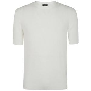 에르메네질도제냐 반팔 티셔츠 RUFC25A9C10 WHITE