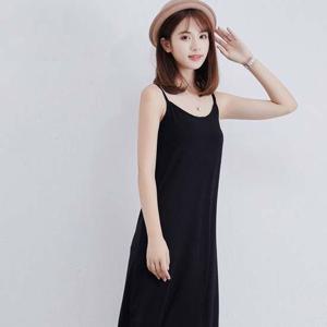 3컬러 끈나시 슬리브 원피스 LKO80