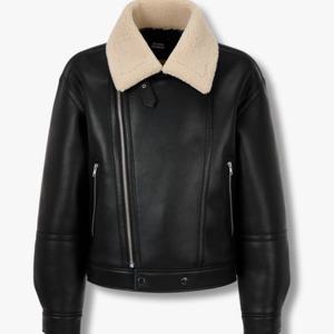 톰보이 [MEN] 신세틱 레더 비조디테일 무스탕-9155461131