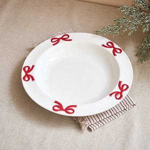 [모던하우스] 메리오너먼트 리본양각 파스타볼 D24