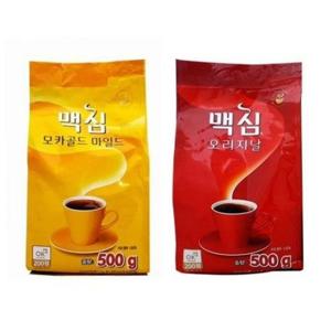 [엄지척]DE 동서 맥심 커피 500g 오리지날 마일드 알커피_196146