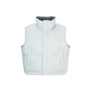 [미즈노(스포츠)]여성 크롭 덕다운 베스트 조끼 32YE482106