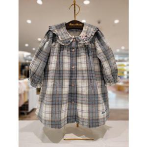 쇼콜라 루비아체크원피스 (TTLWOE545V)여아겨울외출복백일돌선물