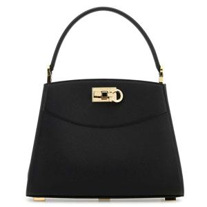 26 SS 페라가모 블랙 네로 더 뉴 스튜디오 박스 토트백 21A210786122