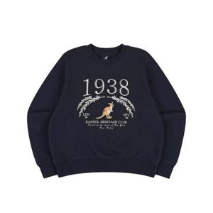 M 캉골긴팔티 CQK KQFW-RT17700NV 우먼스 플리스 라우렐 스웨트 1770 네이비