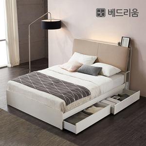 [베드리움]듀엣 센서LED수납침대(Q)-NEW 코지슬립 유로탑