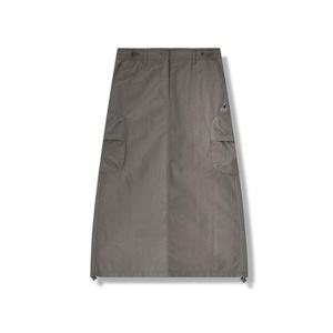 캉골반바지 CQK KQFW-SK81110CH 우먼스 나일론 카고 스커트 8111 차콜