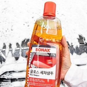 자동차카샴푸 소낙스 글로스 세차샴푸 1L