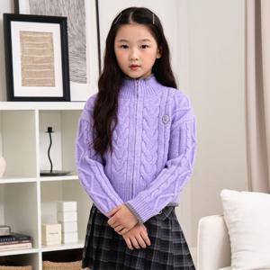 [일로딜로]모던 배색 집업 가디건 IDCK24W51 해운대점