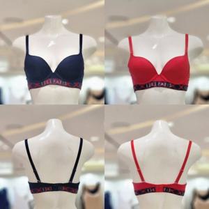 [엘르] 체크 포인트 밴드 브라 2종 택1 EDWBRA22NV EDWBRA22RD