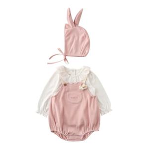 M밍크뮤D 26SS (PK)코니와플SET바디슈트 티셔츠보넷세트 (3611260406)