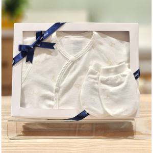 압소바 HK(말띠해선물)호싱 텐셀 배냇저고리 손싸개세트(26년SS) (A1A11202A)