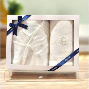 압소바 HK(말띠해선물)호싱 텐셀 배냇저고리 속싸개세트(26년SS) (A1A10103P)