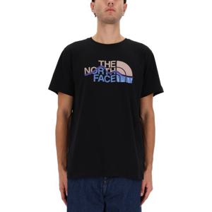 노스페이스 로고 프린트 크루넥 반팔 티셔츠 NF0A87NT JK31