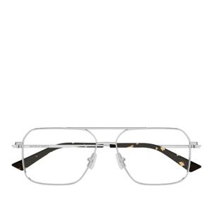 보테가베네타 메탈 프레임 렉탱귤러 안경테 BV1384O 002 SILVER