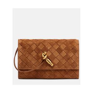 Bottega Veneta Andiamo 인트레치아토 미니 스트랩 파우치 P01129019