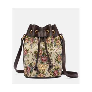 발렌 VLogo Signature 스몰 캔버스 버킷 백 P01056356