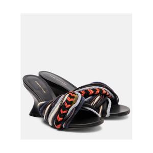 드리스반노튼 75 브레이디드 웨지 뮬 P01080933