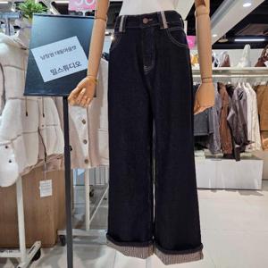 밀스튜디오 DP02 밑단롤업일자통바지 LRAJES106