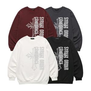 [밴웍스]CONFIDENCE 맨투맨 (VLS0213) 4color