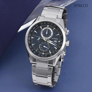 시티즌 AT8260-85L 퍼페츄얼캘린더 라디오컨트롤 크로노그래피 에코드라이브 남자 메탈 시계 c