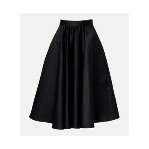 막스마라 Farneto 플레어 새틴 미디 스커트 P01093458