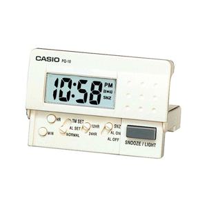 카시오 PQ-10-7R 전자 탁상시계 디지털 알람시계