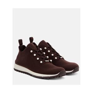 지미추 Veles 임벨리시드 캐시미어 스니커즈 P01071325