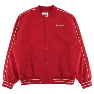 르꼬끄 유니 바시티 루즈핏 패딩 자켓 QQ423LPDO3DRD