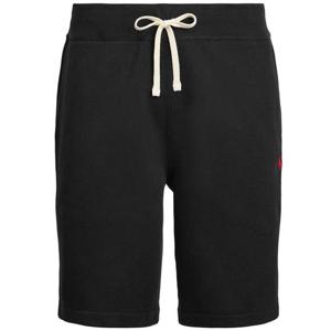 24SS 포니 로고 자수 기모 숏팬츠 블랙 710790292 001